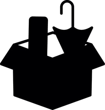 Lost and Found Counter Glyph vector