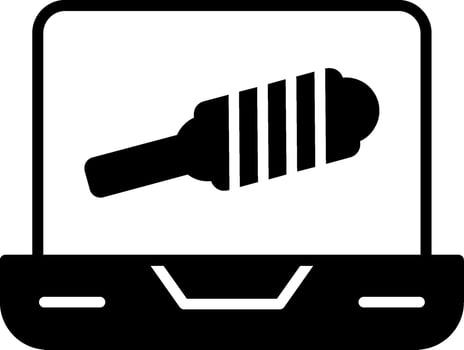 Code Linter Check Icon Glyph vector