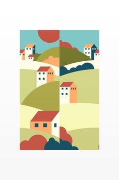 Organic Boho Home Decor with Spiritual Motifs vector
