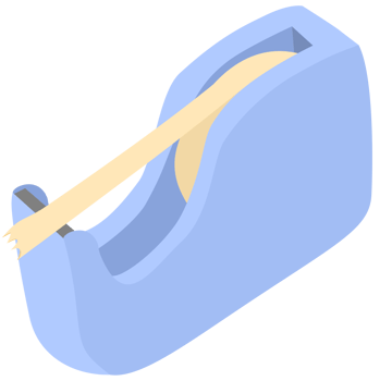 blue Tape Dispenser png