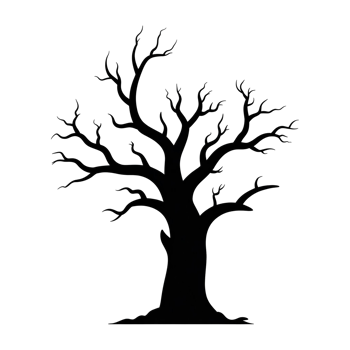 Tree Icon on Checkerboard Transparent Background png