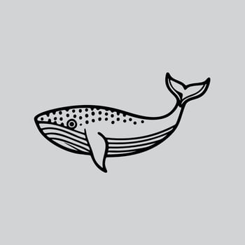 A Stunning Marine Portrait vector
