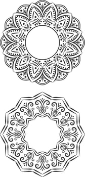 Intricate Mandala Set vector