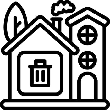 Smart Garbage Disposal System vector