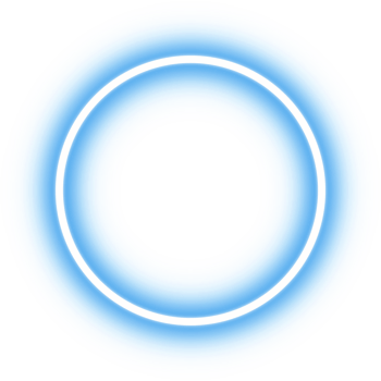 Floating Circuit With Neon Glow png