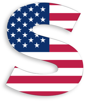 American Flag Alphabet Font Letter s 4th of July USA Independence Day Veterans Day png
