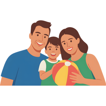Family Potrait Illustration png
