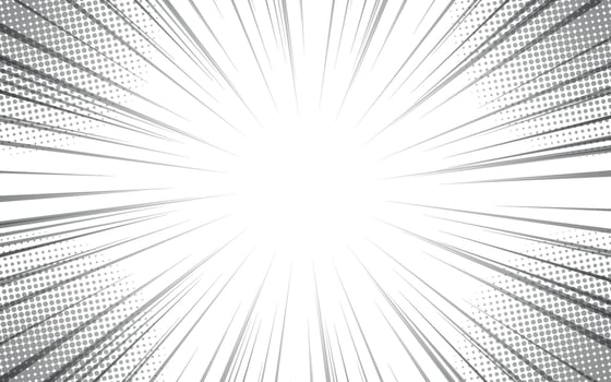 comic cartoon template background vector