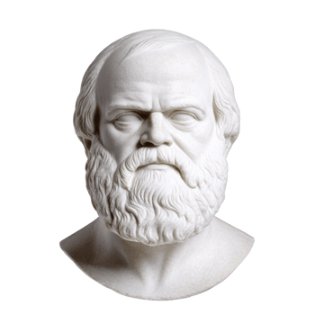 A This is marble bust of bearded man with serious expression, showcasing classical sculpture techniques. detailed carving highlights texture of hair and beard, emphasizing realism png