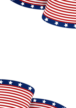 An american flag frame background png