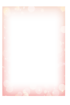 Pastel frame with golden bokeh. Abstract border. Cute yellow templates with blurred transparent edge. Girly soft decorative banner and poster. png