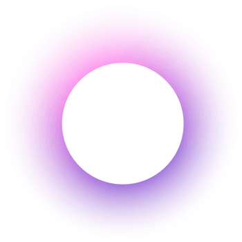 Round frame with light gradient. Holographic soft glowing border design. Modern rainbow geometric blurred template. Purple futuristic round transparent template. png