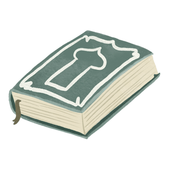 Sage Green Quran Watercolor Illustration Islamic Holy Book Clipart with Transparent Background png