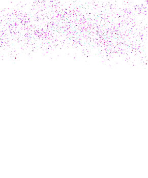 Colorful confetti explosion falling downwards png