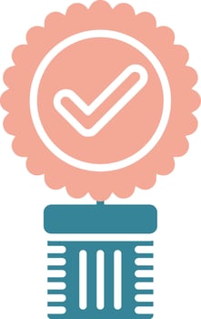Medal Sleek Visual Module vector