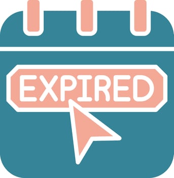 Expired Futuristic Core Icon vector