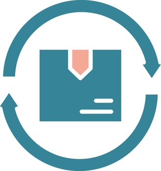 Cycle Virtual Core Icon vector