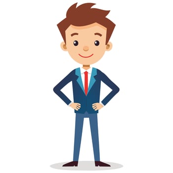 Youthful Business Leader Designs vector