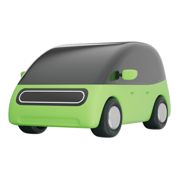 EV car, green, clean energy, electric car are featured in this 3d illustration of a futuristic vehicle with a modern look, eco concept. Transparent background makes it ideal for versatile design use. png