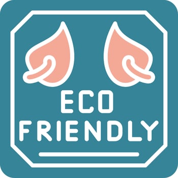Eco Friendly Streamlined Web Symbol vector