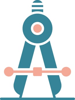 Compass Bold Graphic Module vector