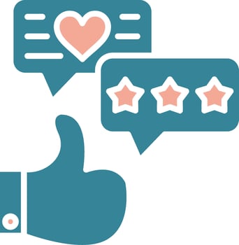 Review Artistic Block vector