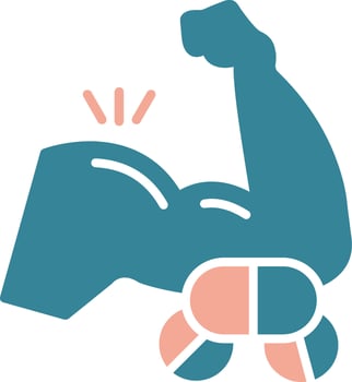 Arm Global Style Glyph vector