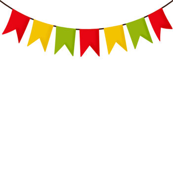 Birthday party ornament png