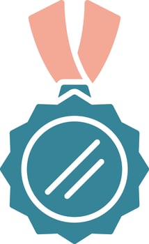 Medal Digital Sketch Object vector