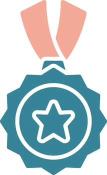 Medal Seamless Digital Mark vector
