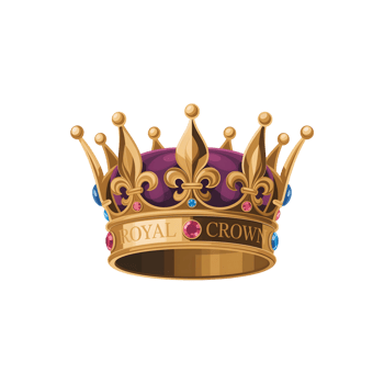 Royalty Crown Illustration for Medieval or Fantasy Themes png