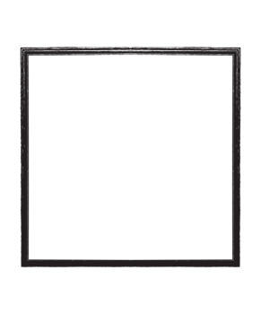 Grunge black square frame png
