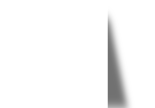White square paper and shadow png