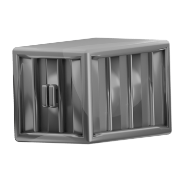 Container cargo 3d illustration. global shipping industry icon. png