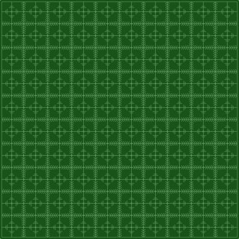 creative square pattern with monochrome green dominant color vector