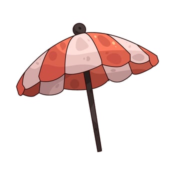 The Beach Umbrella vector