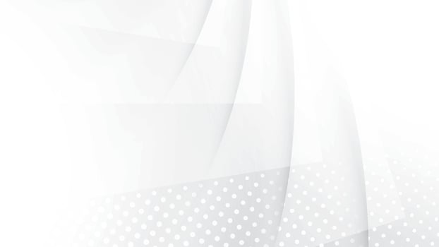 Abstract white and gray color, modern design stripes background with curve linesn and dot pattern vector