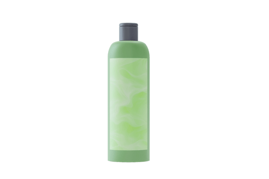 Shampoo bottle mockup design template for product branding png
