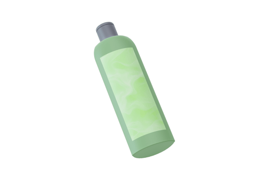 shampoo bottle label mockup png
