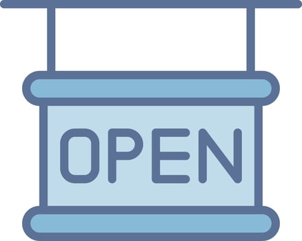 Open User-Friendly Drawing Interface vector