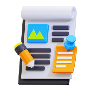 3d editing icon. Ideal for blogs, articles, social media posts, and creative writing png