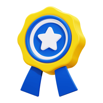 3d warranty icon. perfect for celebrating achievements or recognizing success in business or education presentations. Great for certificates or awards png
