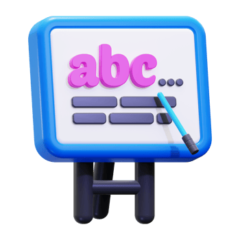 3d Chalkboard icon. Perfect for online courses, presentations, educational materials png