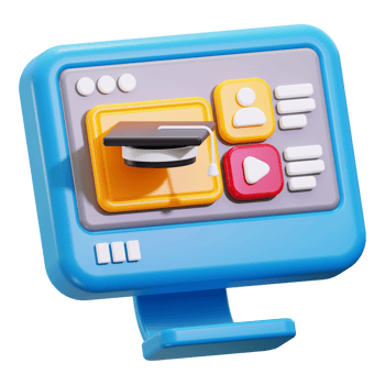 Online Lesson 3D Icon png