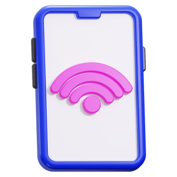 3d Smartphone Signal Icon png