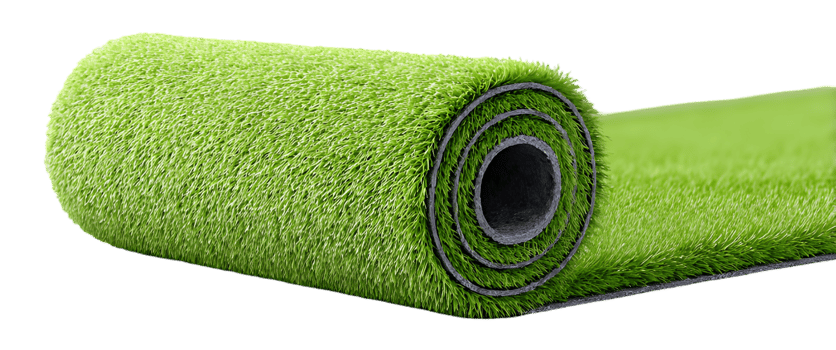 Rolled artificial turf grass green lawn landscaping outdoor flooring png