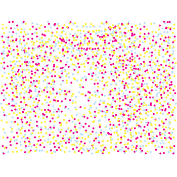 Abstract background pattern of colorful scattered dots png