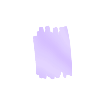 Gradient purple brush stroke abstract design element png