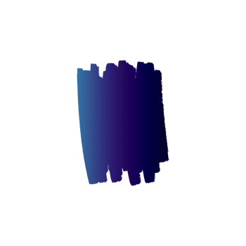 Abstract blue to dark blue gradient brush stroke texture png