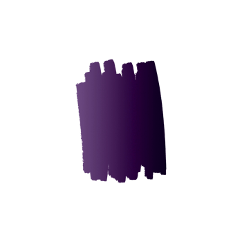 Abstract purple gradient brush stroke texture element png